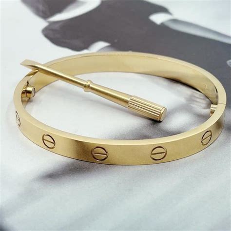 cartier love dupe bracelet|cartier love bracelet inside engraving.